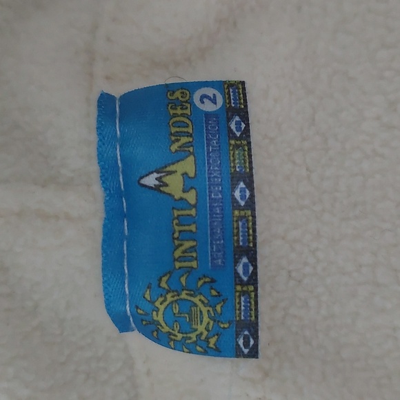 Zip Up Hoodie Wool Handcrafted - Picture 2 of 5